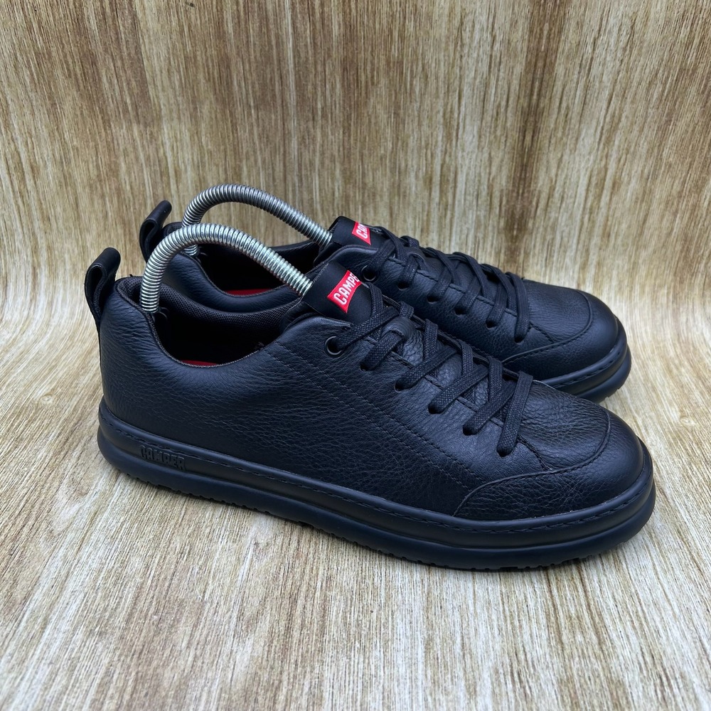 Camper‎ Runner Sneakers Women's Size 10 EU 40 Black Leather Lightweight Casual
